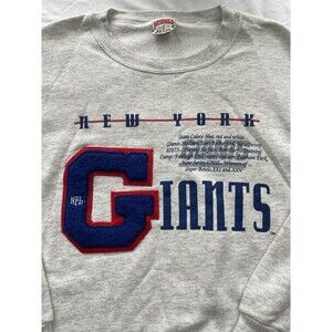 Vintage Giants Sweatshirt Mens Medium Limited Edition Nutmeg New York Sweater